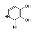 2-amino-3-hydroxy-1H-pyridin-4-one Structure