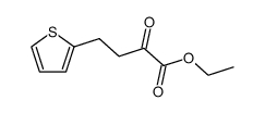 ethyl 2-oxo-4-(2-thienyl)butyrate结构式