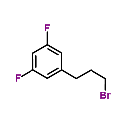 1-(3-Bromopropyl)-3,5-difluorobenzene Structure