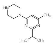 2-ISOPROPYL-4-METHYL-6-PIPERAZIN-1-YLPYRIMIDINE picture