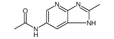 Acetamide,N-(2-methyl-1H-imidazo[4,5-b]pyridin-6-yl)- (9CI) picture