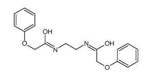 2-phenoxy-N-[2-[(2-phenoxyacetyl)amino]ethyl]acetamide Structure