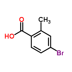 2-溴-6-甲基苯甲酸结构式