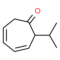 3,5-Cycloheptadien-1-one,2-isopropyl-(7CI) structure