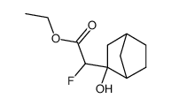 Fluoro-(2-hydroxy-bicyclo[2.2.1]hept-2-yl)-acetic acid ethyl ester结构式