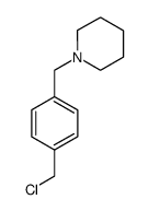 1-(4-Chloromethyl-benzyl)-piperidine结构式