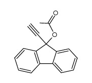 9-ethynylfluoren-9-yl acetate Structure