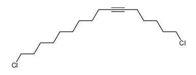 1,16-dichloro-hexadec-6-yne Structure