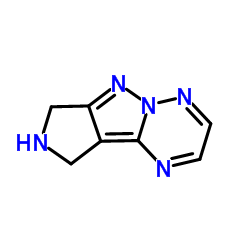 8,9-dihydro-7H-pyrrolo[3',4':3,4]pyrazolo[1,5-b][1,2,4]triazine Structure
