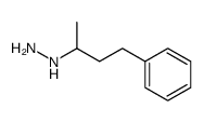 (1-methyl-3-phenyl-propyl)-hydrazine Structure