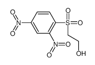 2-(2,4-dinitrophenyl)sulfonylethanol结构式