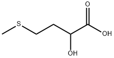 Butanoic acid, 2-hydroxy-4-(methylthio)- Structure