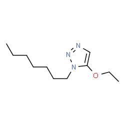 1H-1,2,3-Triazole,5-ethoxy-1-heptyl-(9CI) picture