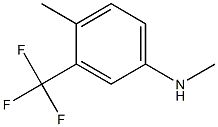 Methyl-(4-methyl-3-trifluoromethyl-phenyl)-amine Structure