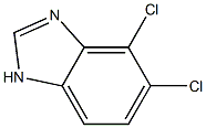 4,5-二氯-1H-苯并[D]咪唑结构式