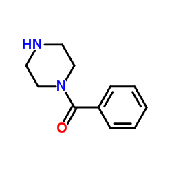 1-苯甲酰哌嗪结构式