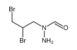 N-amino-N-(2,3-dibromopropyl)formamide结构式