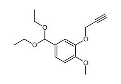 4-methoxy-3-(2-propynyloxy)benzaldehyde结构式