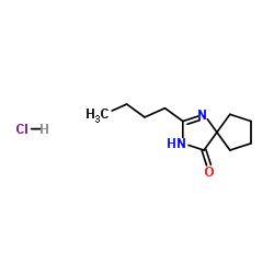 2-n-Butyl-1,3-diaza-spiro[4,4]non-1-en-4-one hydrochloride picture