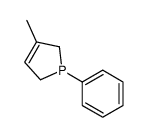 3-methyl-1-phenyl-2,5-dihydrophosphole Structure