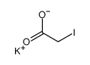 Iodoacetic acid potassium salt结构式