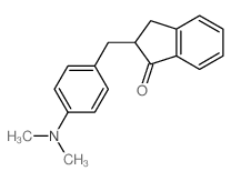 1H-Inden-1-one,2-[[4-(dimethylamino)phenyl]methyl]-2,3-dihydro- picture