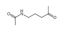 N-((4-oxo)-1-pentyl)acetamide Structure