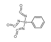 tri(isocyanato)phenylsilane Structure