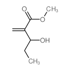 methyl 3-hydroxy-2-methylidene-pentanoate Structure