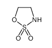 2,2-二氧化物-1,2,3-氧杂噻唑烷结构式