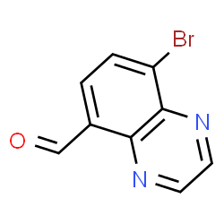 8-溴喹喔啉-5-甲醛图片