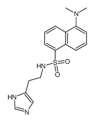 N-Dansylhistamine结构式