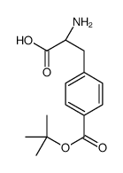 H-P-CARBOXY-PHE(OTBU)-OH Structure