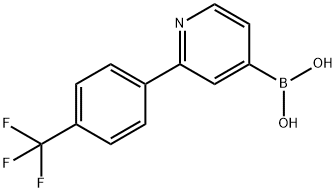 2-(4-Trifluoromethylphenyl)pyridine-4-boronic acid picture