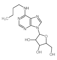 Adenosine,N-butyl- (8CI,9CI)结构式