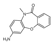 2-amino-5-methylbenzo[b][1,4]benzoxazepin-6-one Structure