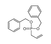 [phenylmethoxy(prop-2-enyl)phosphoryl]oxymethylbenzene Structure