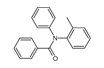 N-phenyl-N-o-tolylbenzamide结构式