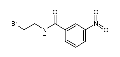 3-nitro-benzoic acid-(2-bromo-ethylamide)结构式