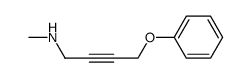 2-Butyn-1-amine,N-methyl-4-phenoxy-(9CI) picture