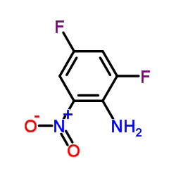 2,4-Difluoro-6-nitroaniline Structure