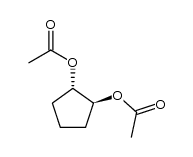 rel-(1R,2R)-cyclopentane-1,2-diol diacetate结构式