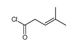 4-methyl-3-pentenoic acid chloride结构式