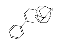 3-(3-Methyl-3-phenylallyl)-8-propionyl-3,8-diazabicyclo[3.2.1]octane structure