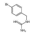 2-[(4-bromophenyl)methyl]guanidine结构式