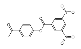 4-(3,5-Dinitro-benzoyloxy)-acetophenon Structure