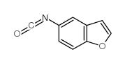 1-BENZOFURAN-5-YL ISOCYANATE Structure