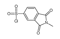 2-methyl-1,3-dioxoisoindole-5-sulfonyl chloride Structure