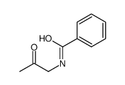 N-(2-oxopropyl)benzamide Structure