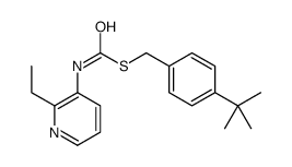 S-((4-(1,1-Dimethylethyl)phenyl)methyl) O-ethyl 3-pyridinylcarbonimidothioate picture